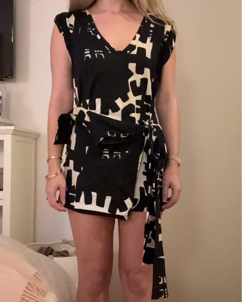 Isabel Marant Black/White Printed Dress - Image 2