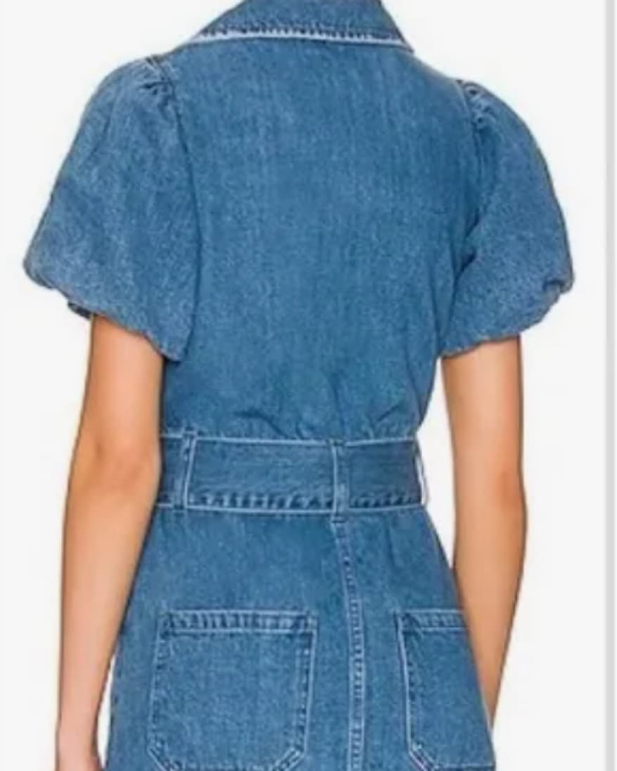 Show Me Your Mumu Denim Dress - Image 3