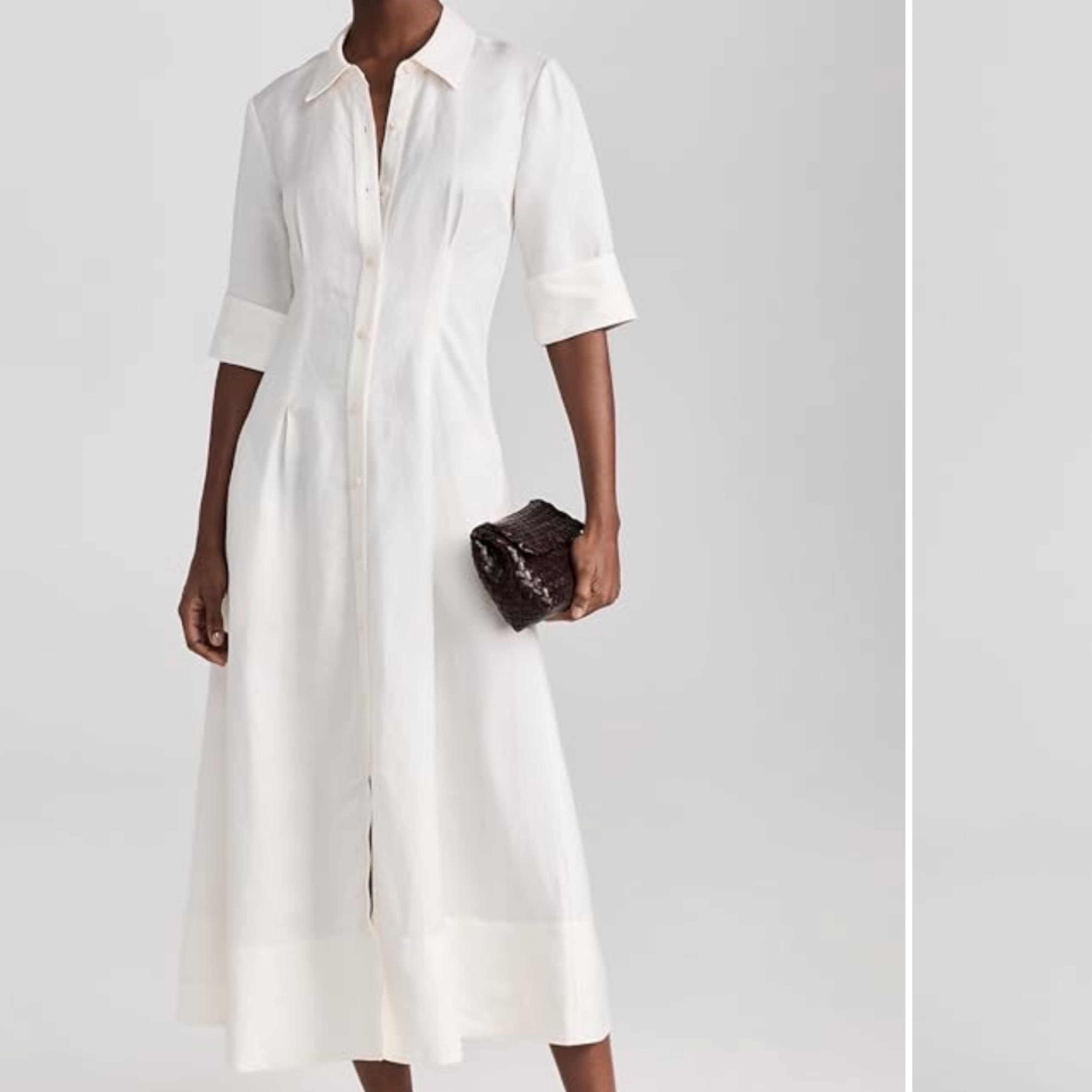 Simkhai Midi Shirt Dress - Image 1