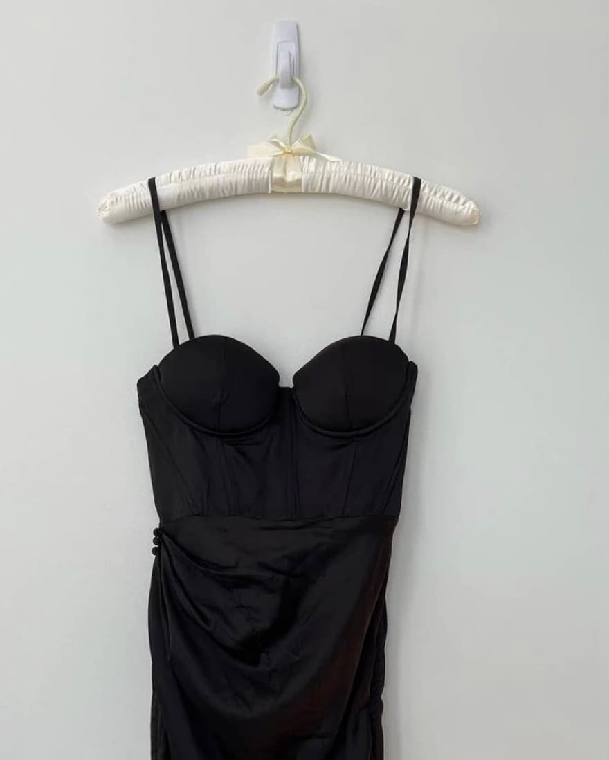 Black Meshki Corset Dress - Image 2