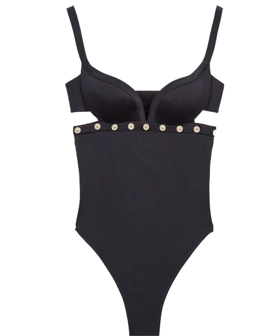 Versace Medusa Black Swimsuit/Bodysuit - Image 1