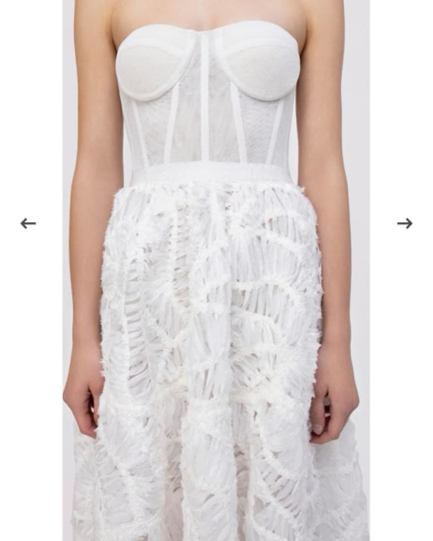 Simkhai White Gown - Image 2