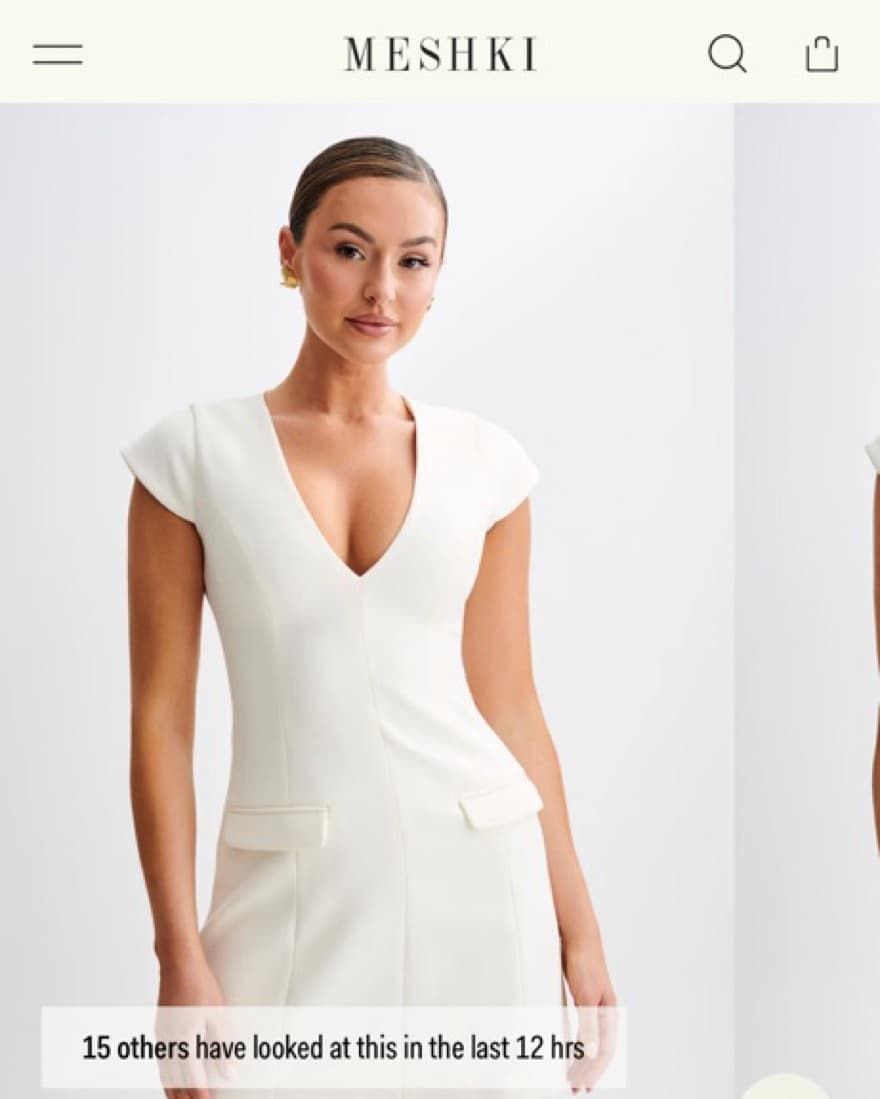 Chic Tailored Vest Dress - Image 3