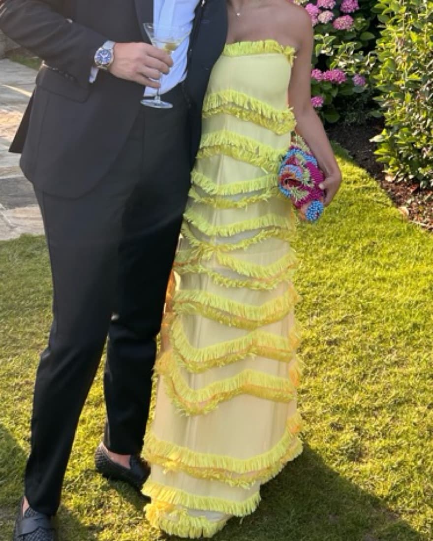 Alexis Reeve Yellow Gown  - Image 5