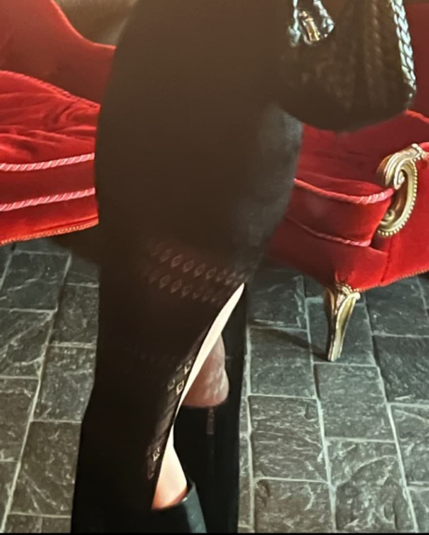 Black Mesh Long Sleeve Open Back Cover U - Image 5