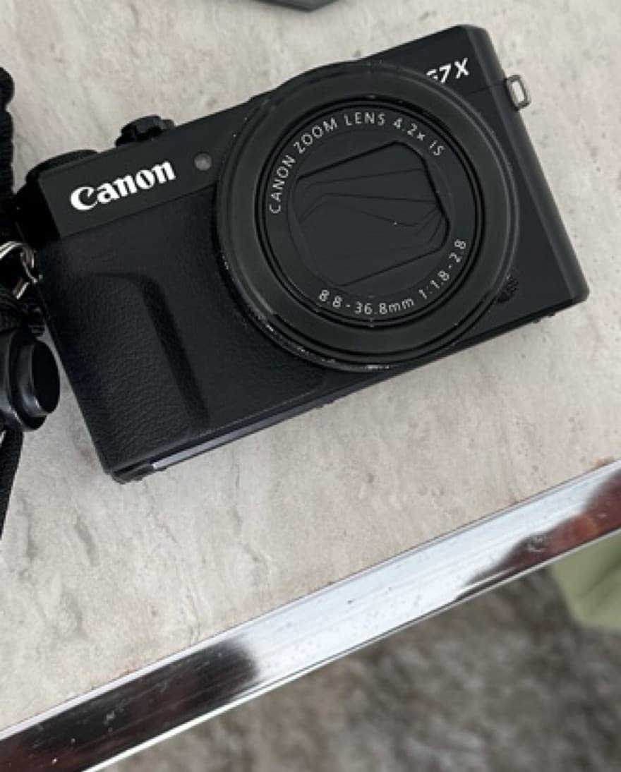 Canon PowerShot G7 X Mark II Digital Cam - Image 1