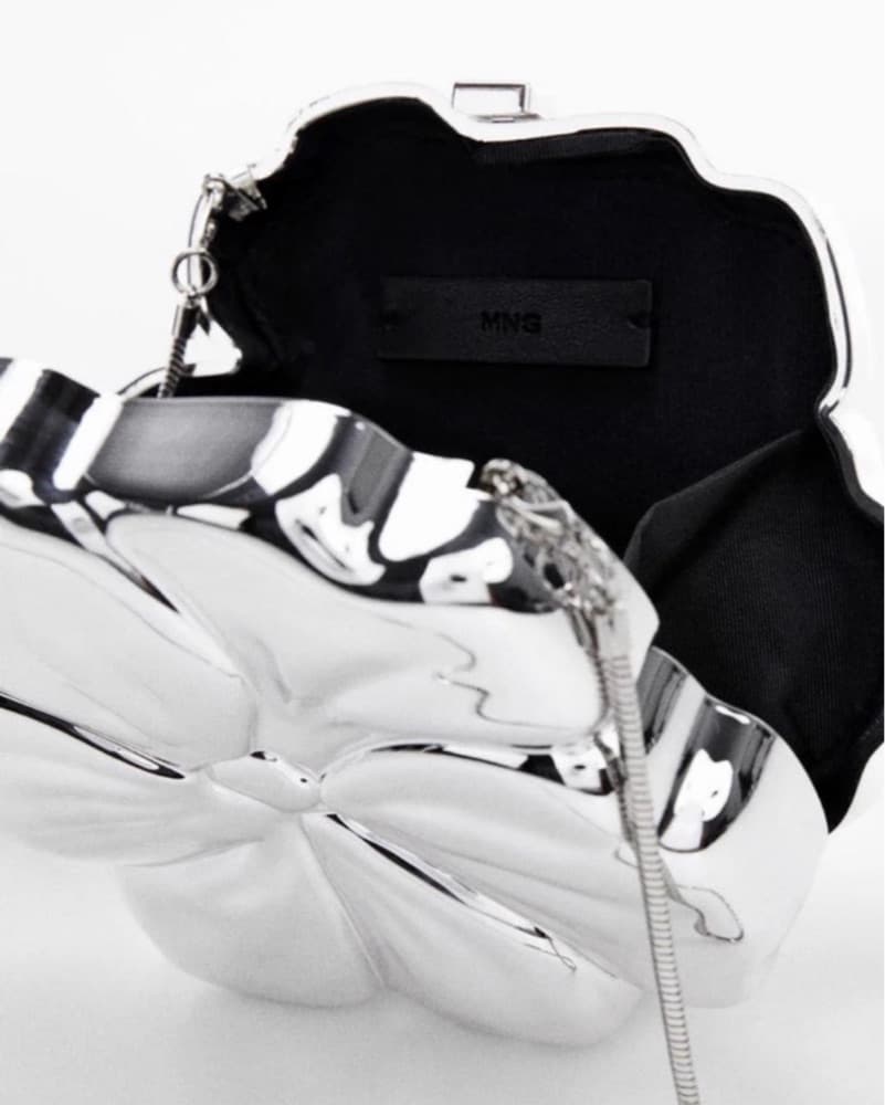 Viral Mango Metallic Flower Bag - Image 4