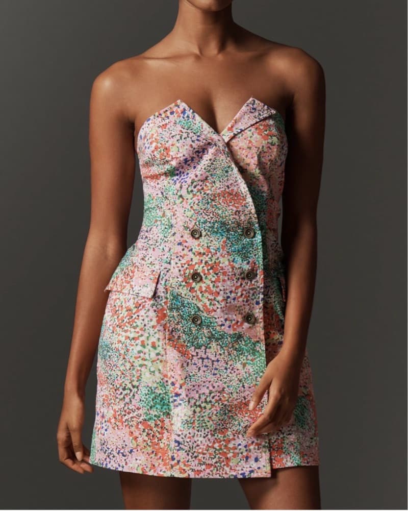 Maeve Strapless Blazer Mini - Image 1