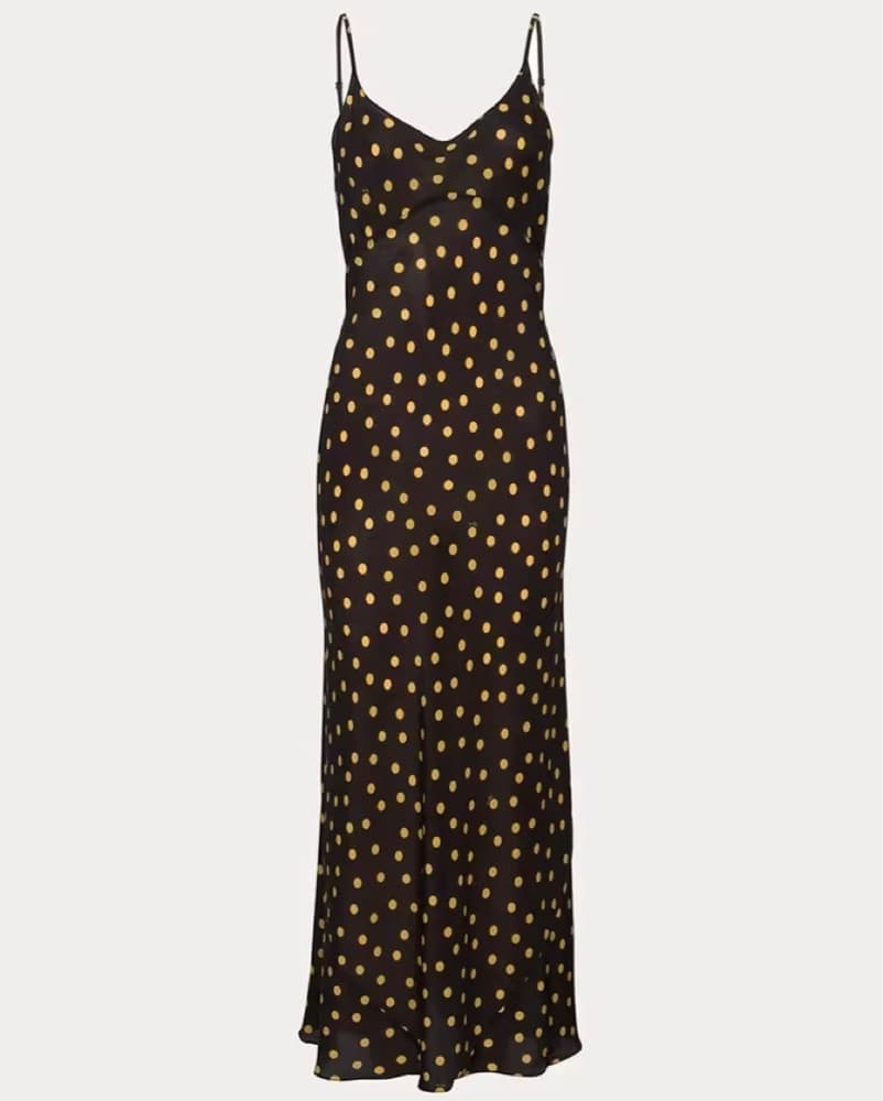Réalisation Par Polka Dot Midi Dress - Image 2