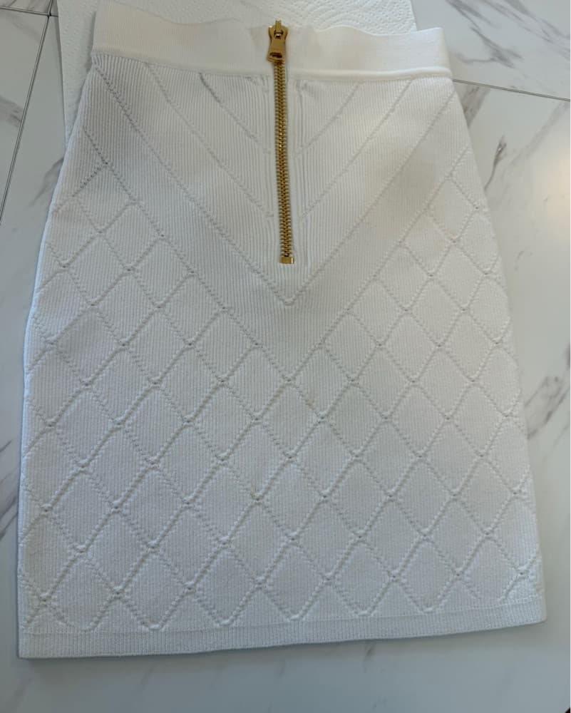 Balmain Mini Skirt XS 34 - Image 2