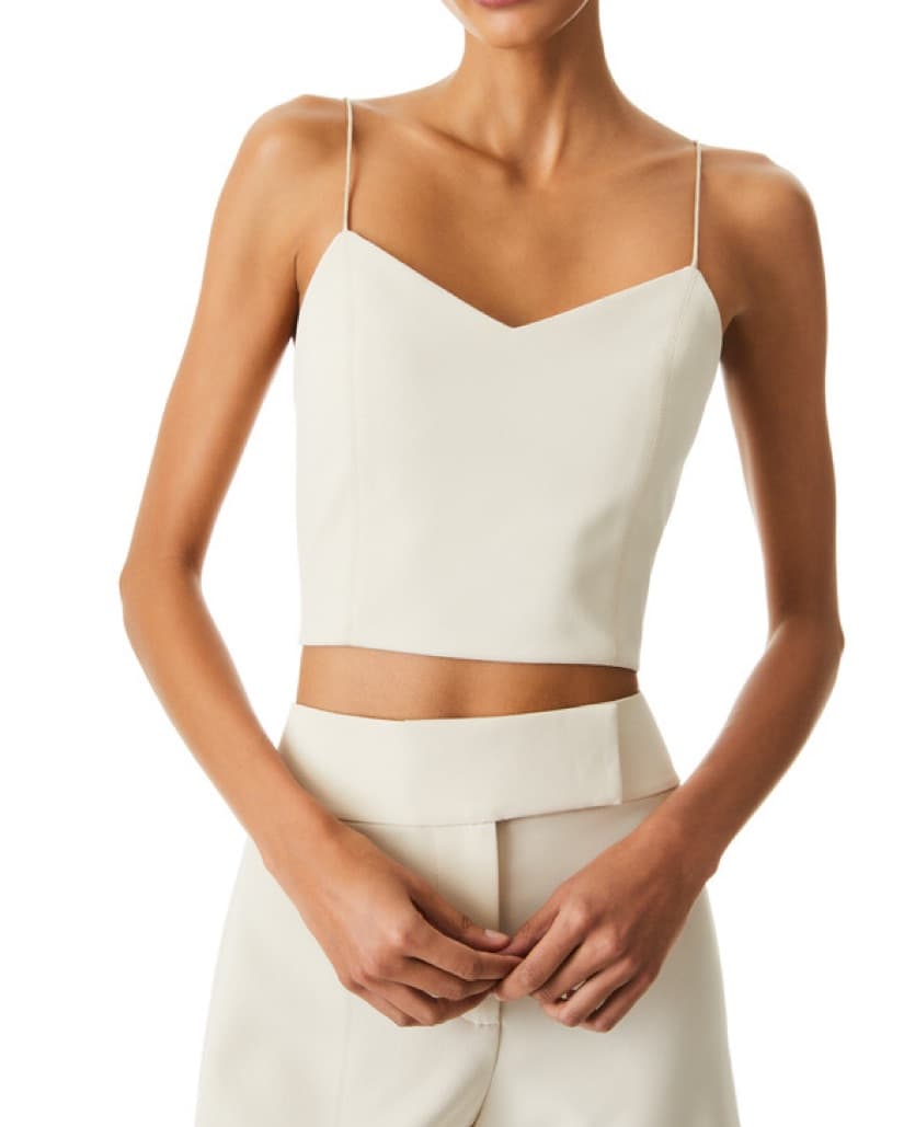 Alice + Olivia Archer Cropped Cami - Image 1