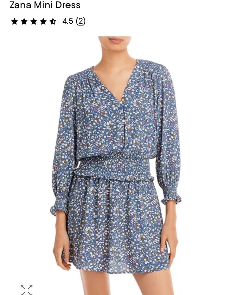 Rails Zana Mini Floral Dress - Image 1