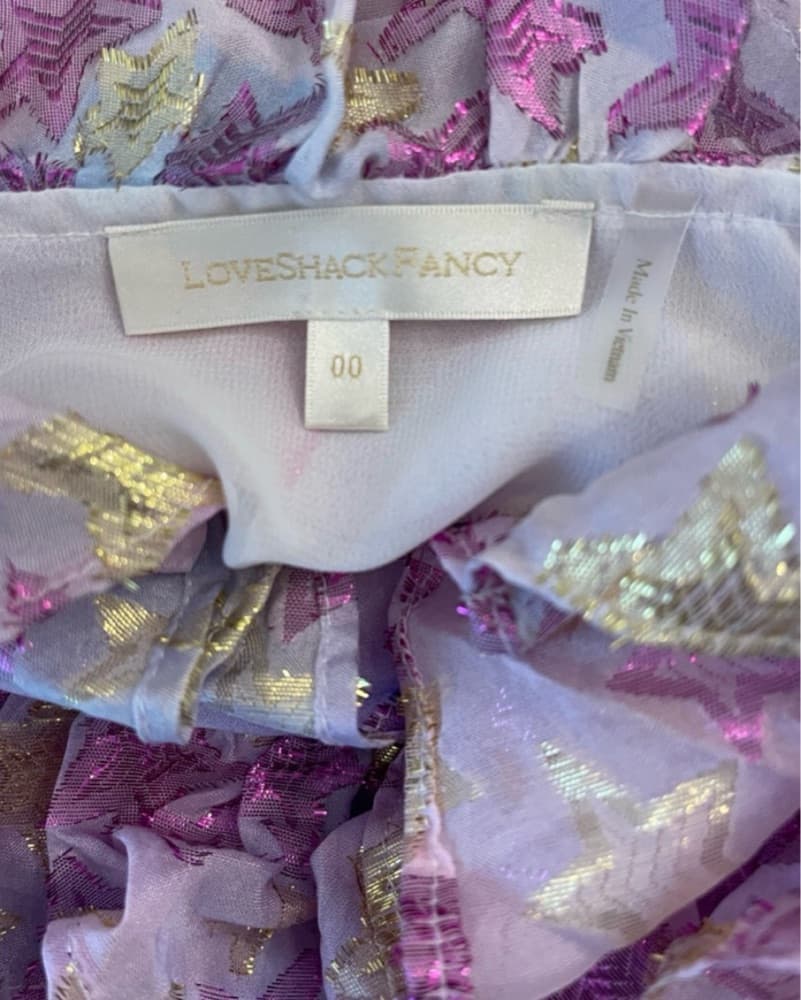 LoveShackFancy - Findlay Wrap Mini Dress - Image 3