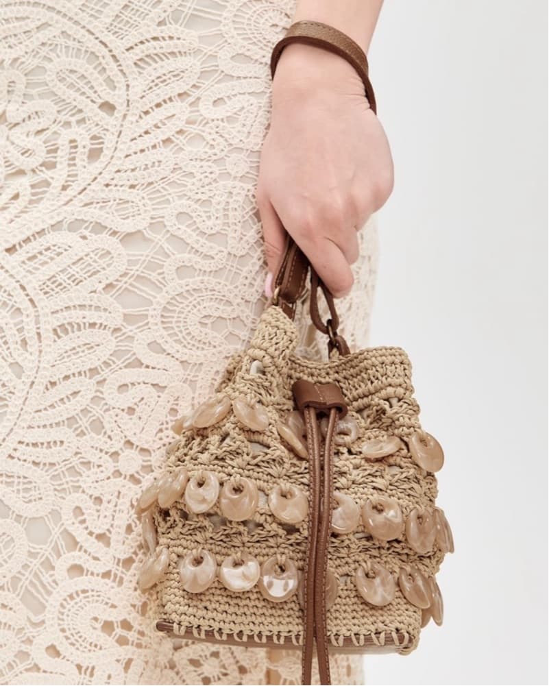 PatBo x Nannacay Crochet Beaded Bag - Image 1