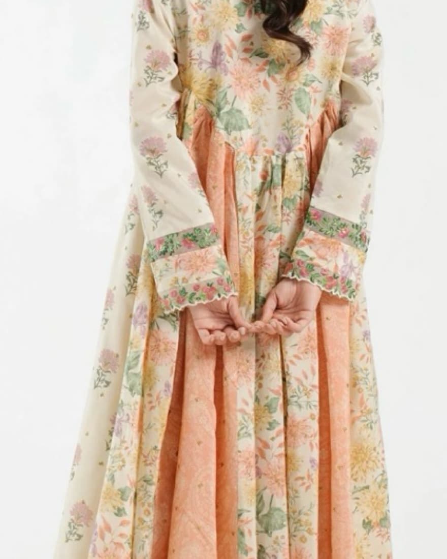 ETHNC Powder Coral Dress - Image 3