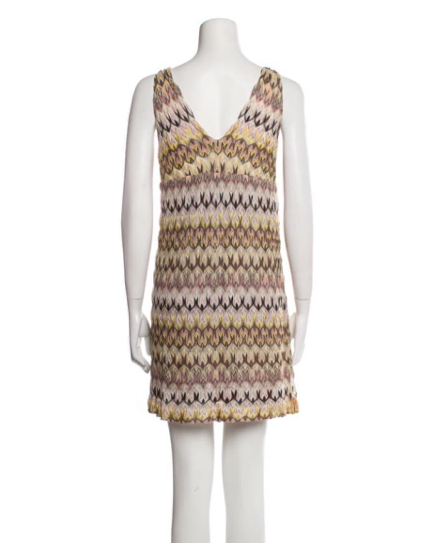 Missoni Printed Mini Dress - Image 4