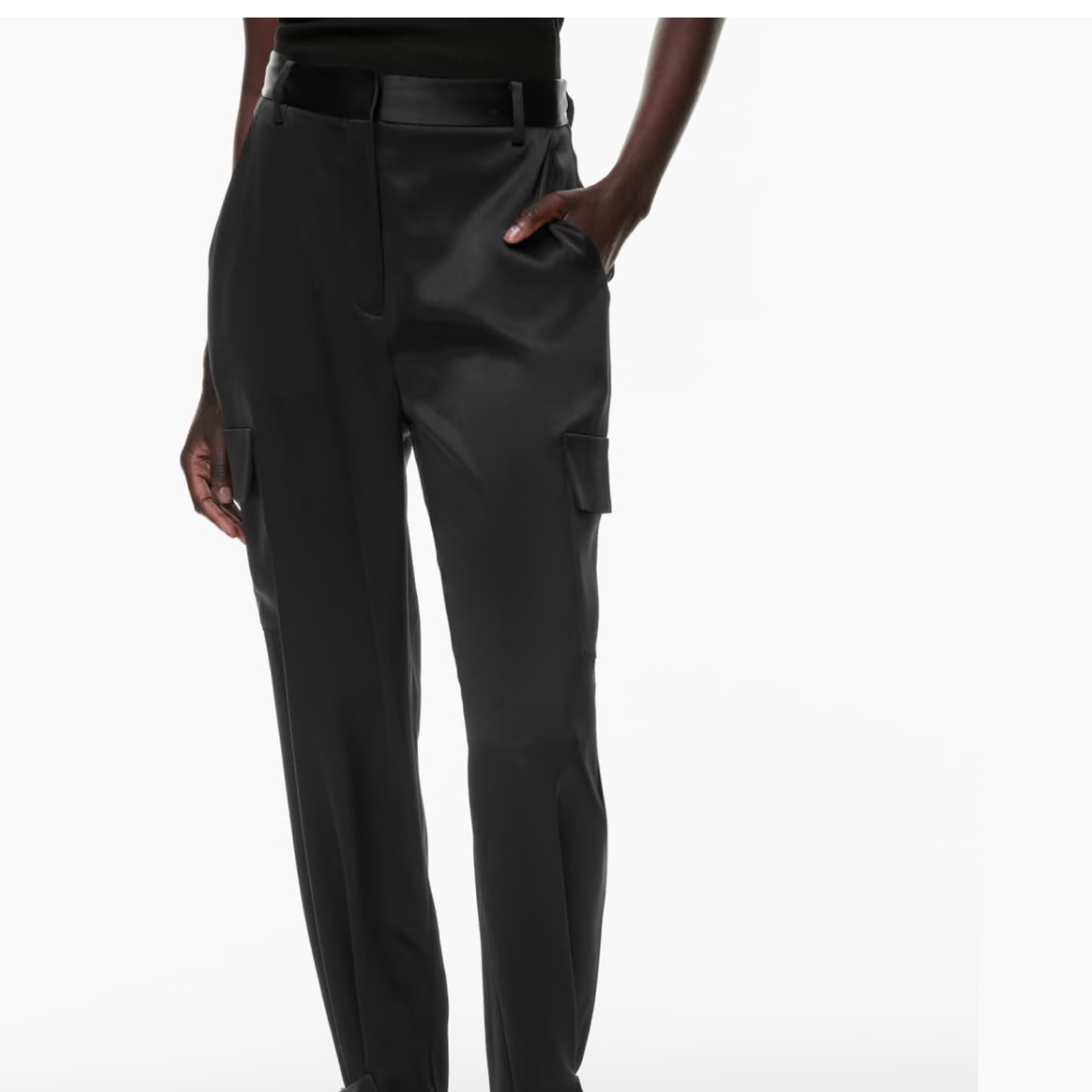 Babaton Refined Satin Cargo Pant  - Image 2