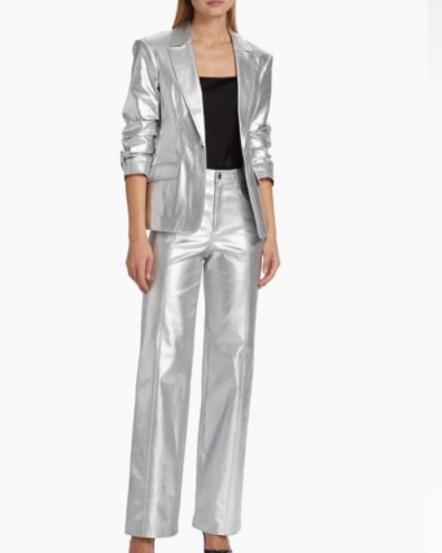 Cinq A Sept Foiled Francine Pants   - Image 2