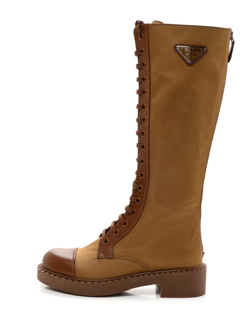 $1,500 Prada Safari Combat Boots - Image 6