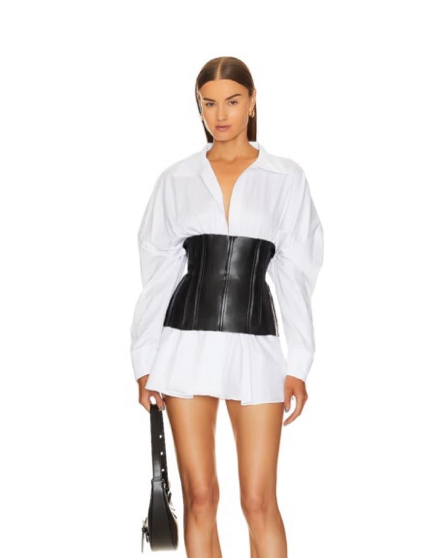 Leather Corset Overlay - Image 3