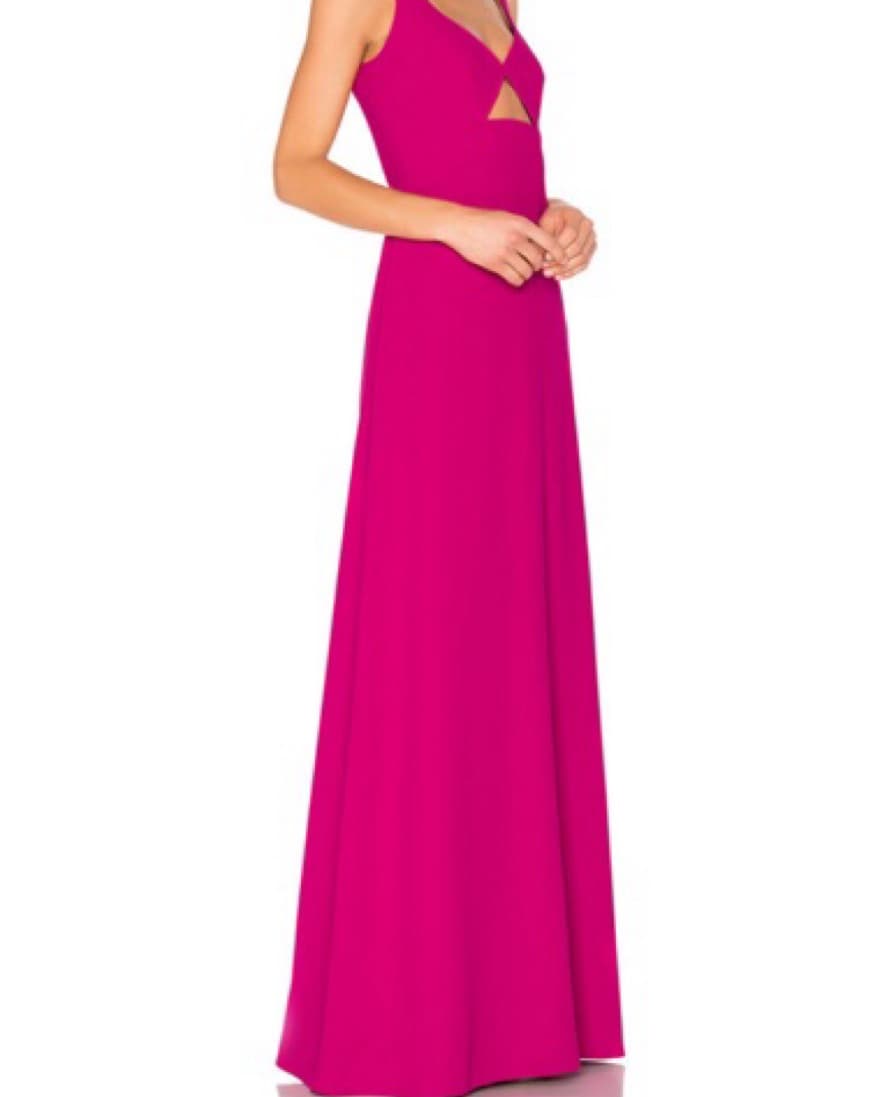 Vibrant Fuchsia Maxi Dress - Image 3