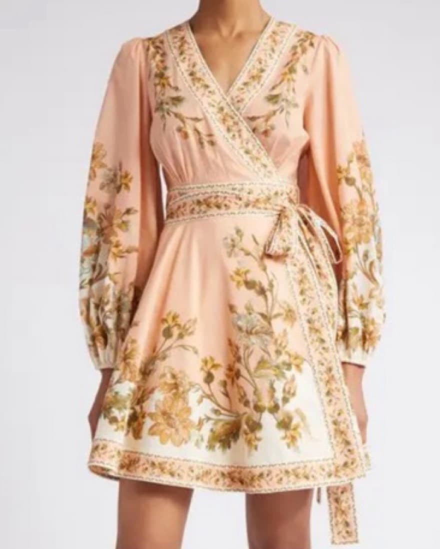 Zimmermann Chintz Wrap Dress - Image 2