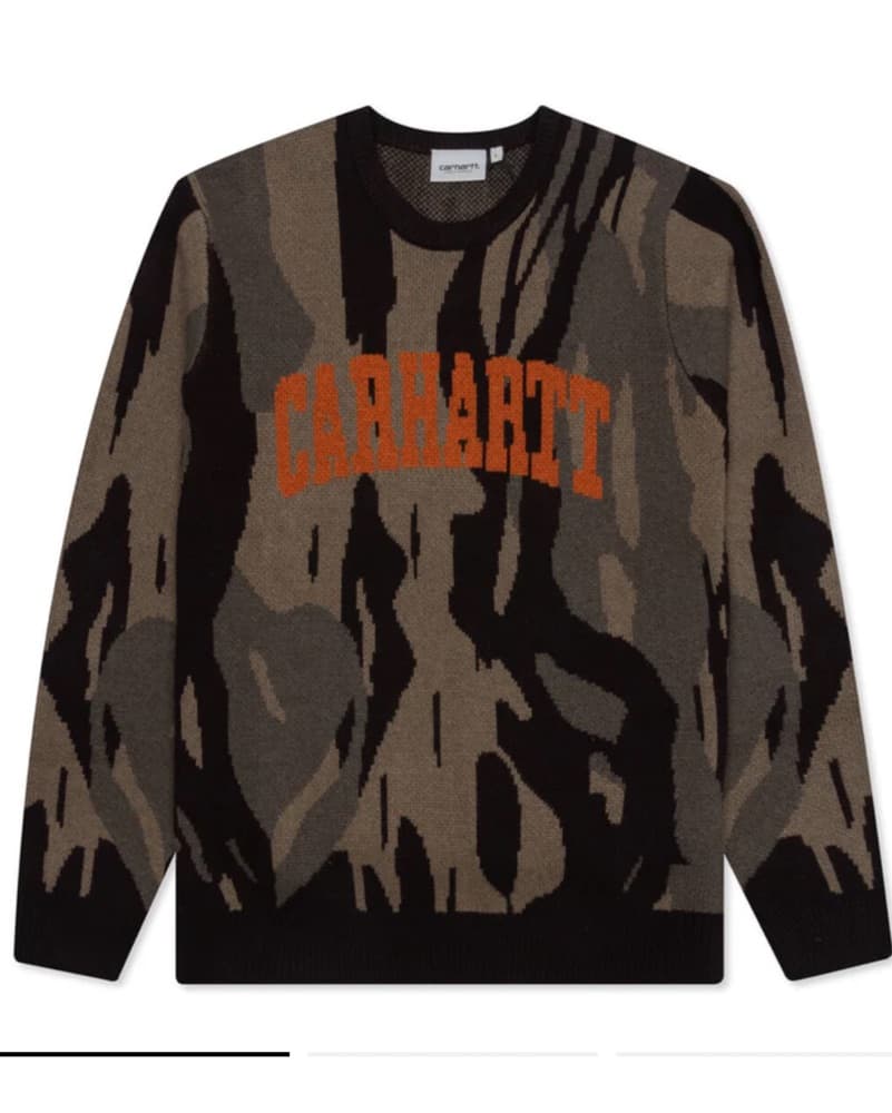 CARHARTT WIP UNIVERSITY SCRIPT SWEATER - Image 1
