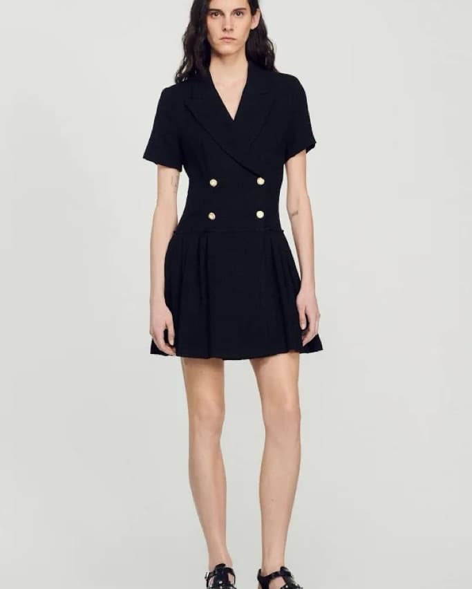Sandro Short tweed dress - Image 2