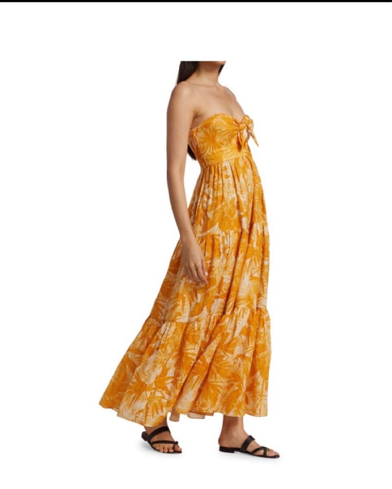 Zimmermann Mae Frill Midi Dress - Image 3
