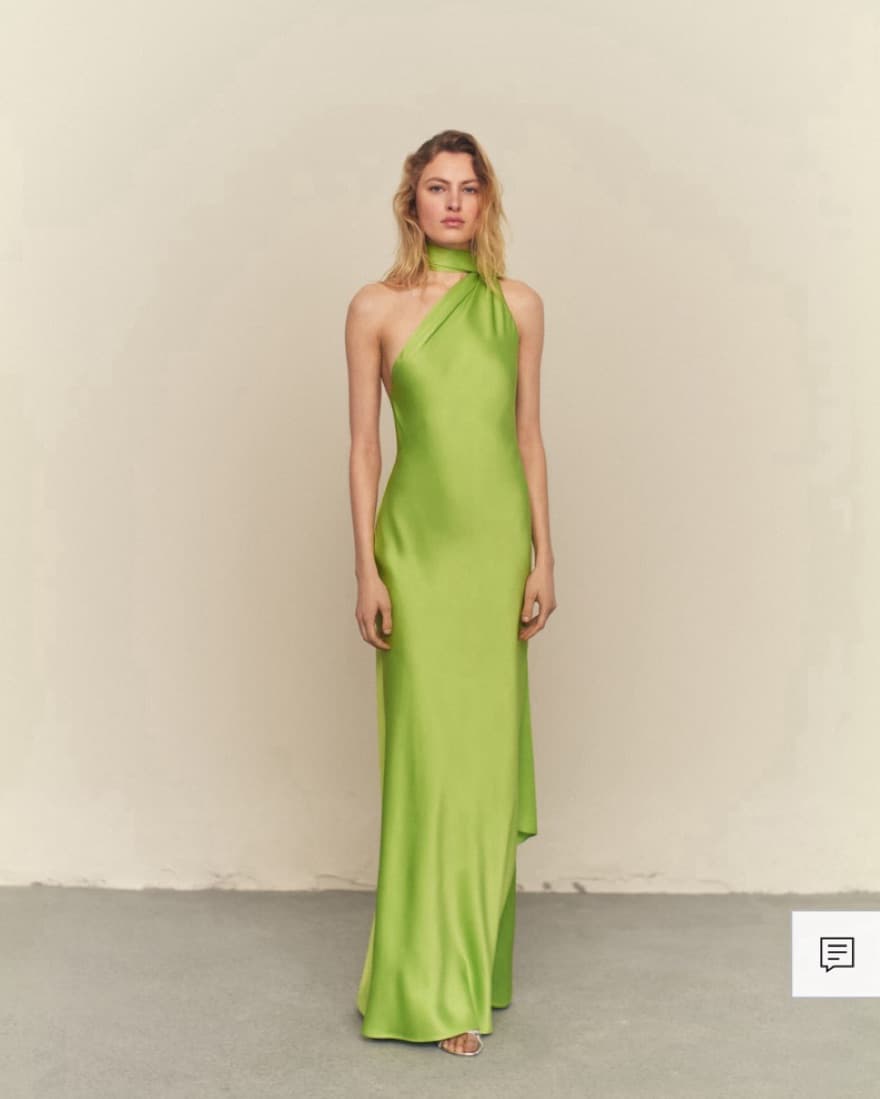 Formal Green Gown  - Image 1