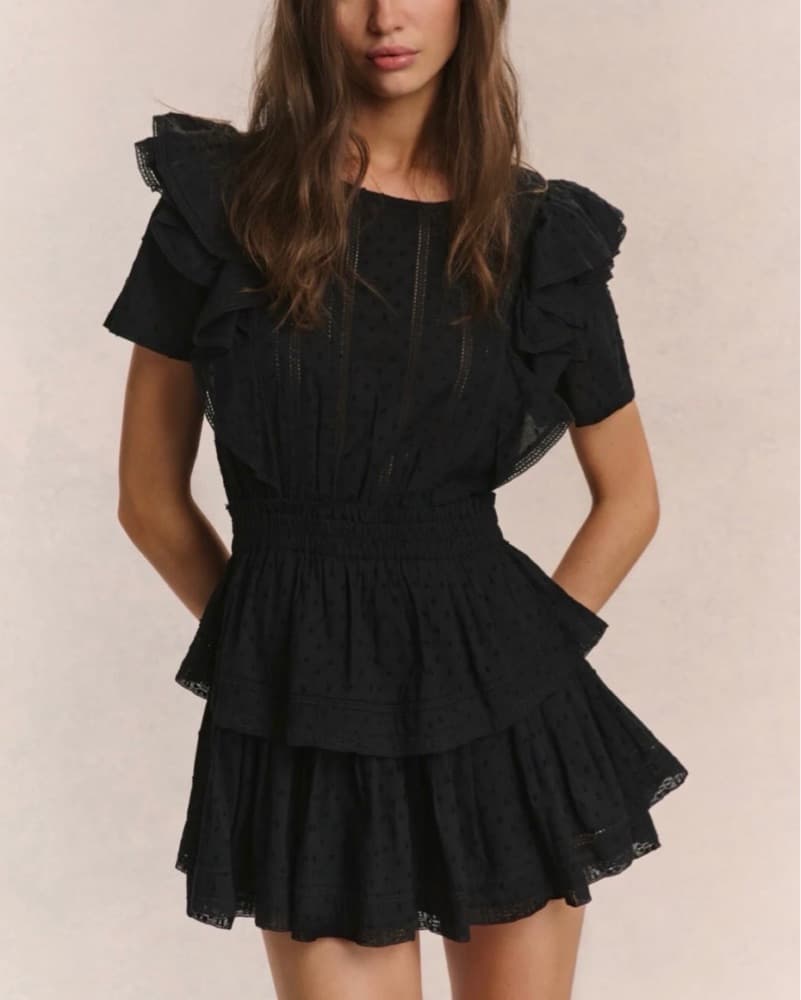 LSF Natasha Heritage Ruffle Mini Dress - Image 1