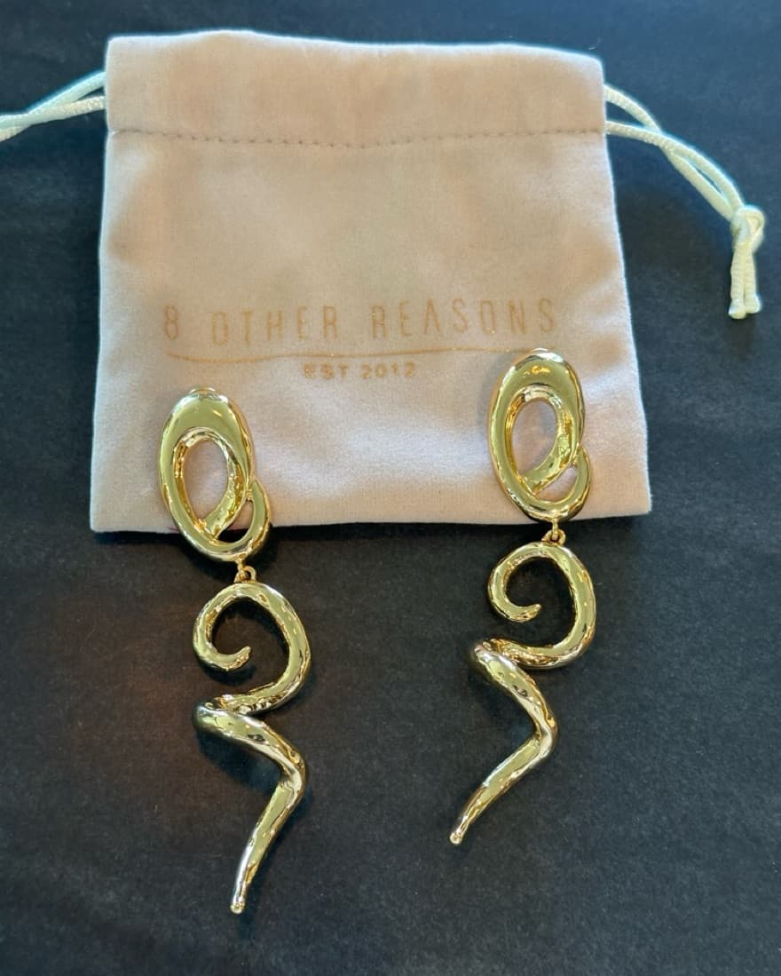 Downward Spiral Earrings - Image 4