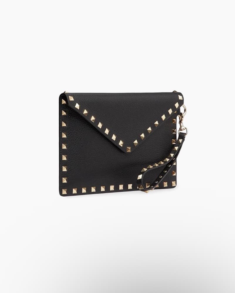 Valentino Garavani  Rockstud Calf Pouch - Image 2