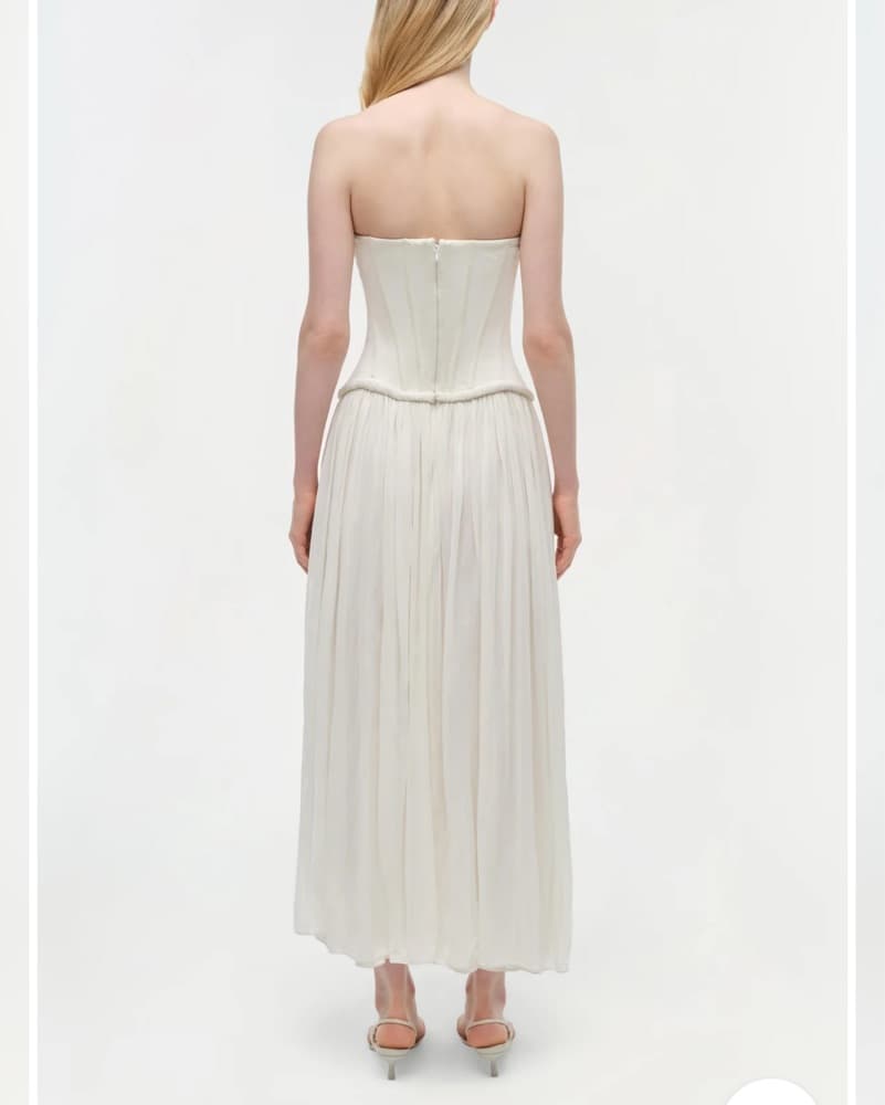 Simkhai White Gown  - Image 3
