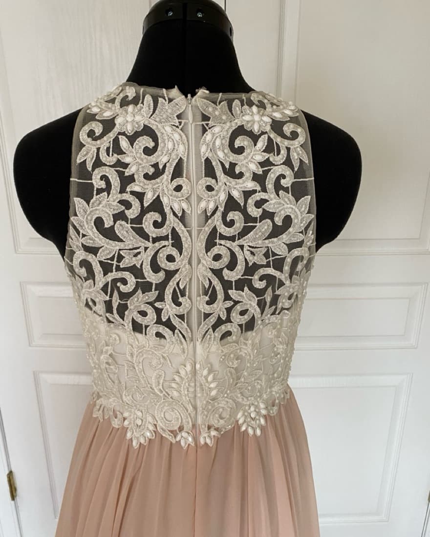 Embroidered Mash Top/Long Dress - Image 3