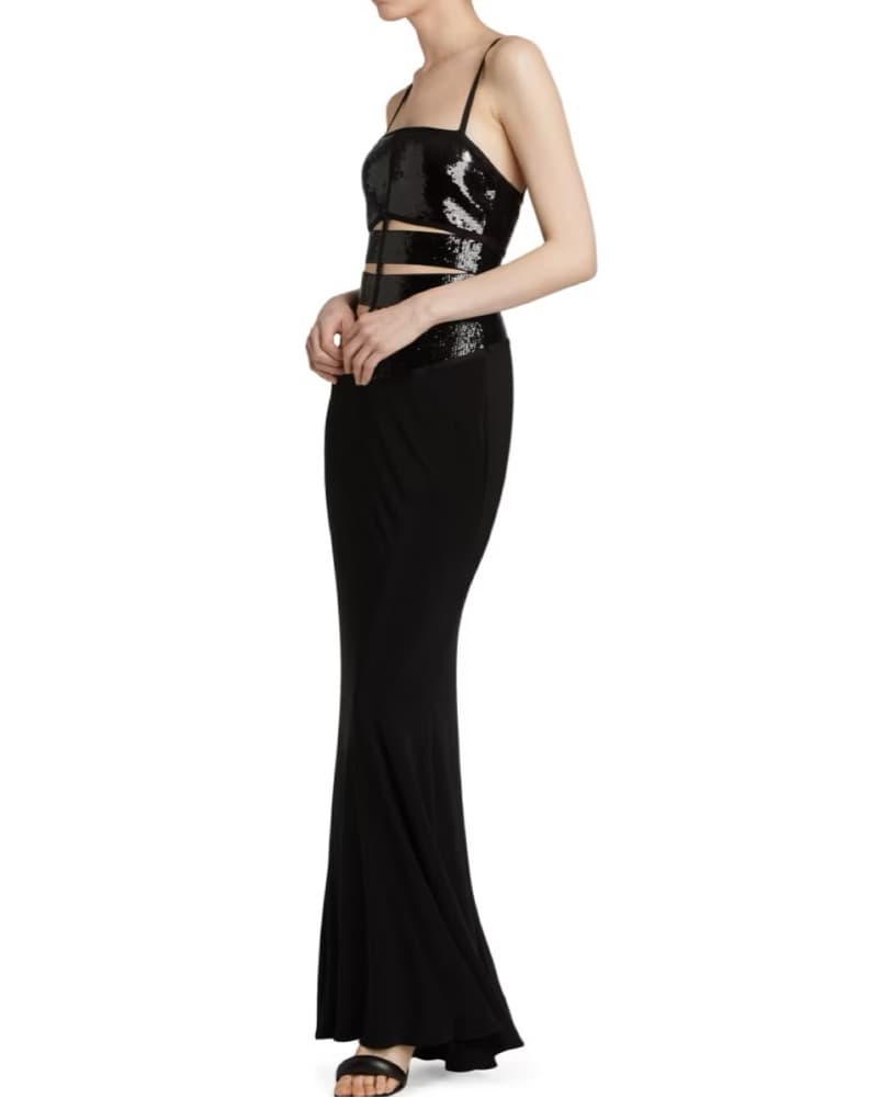 Hérve Léger Sequin Gown - Image 5