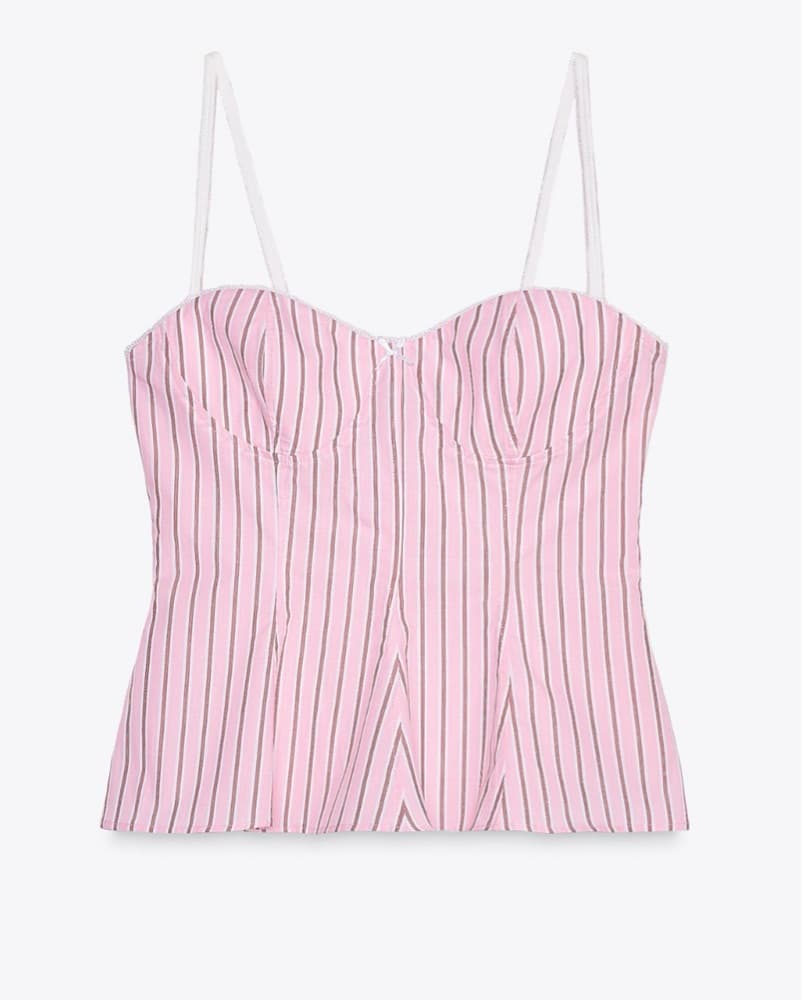Poplin Pink Stripe Set  - Image 2