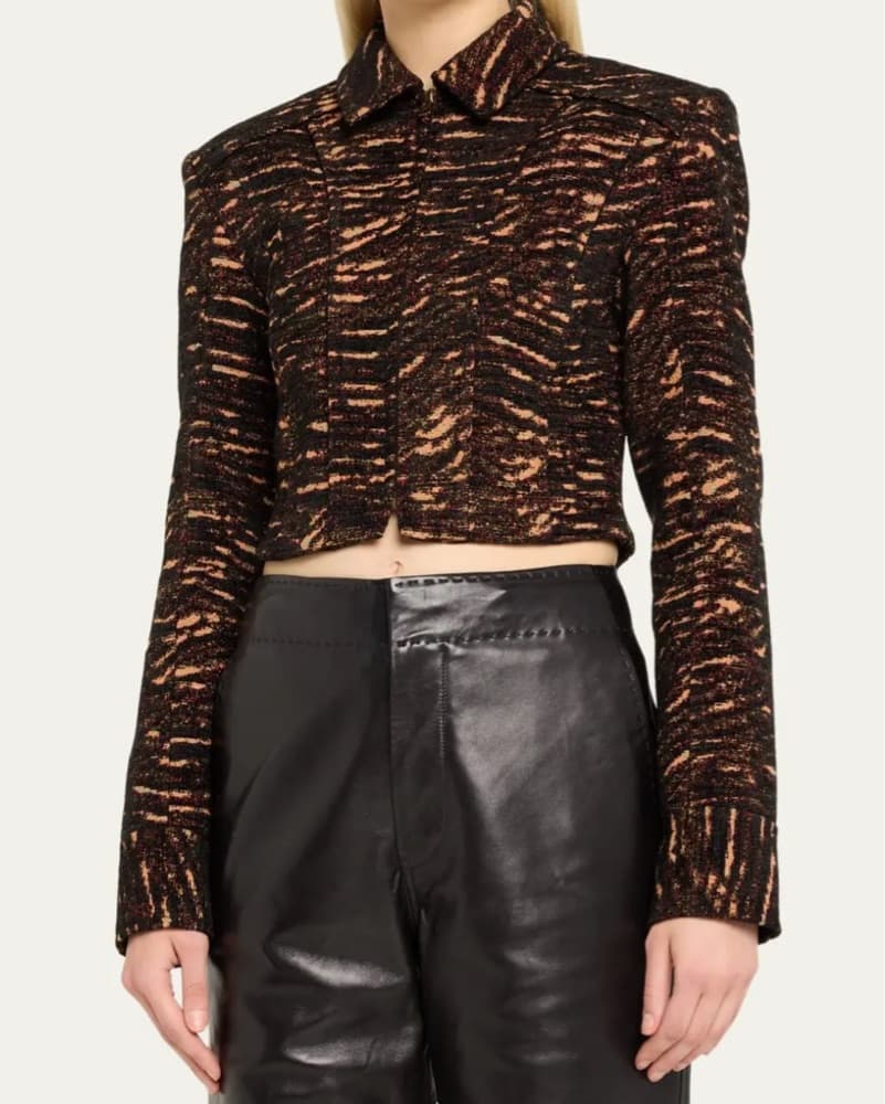Ulla Johnson Adoni Jacket in Onyx - Image 1