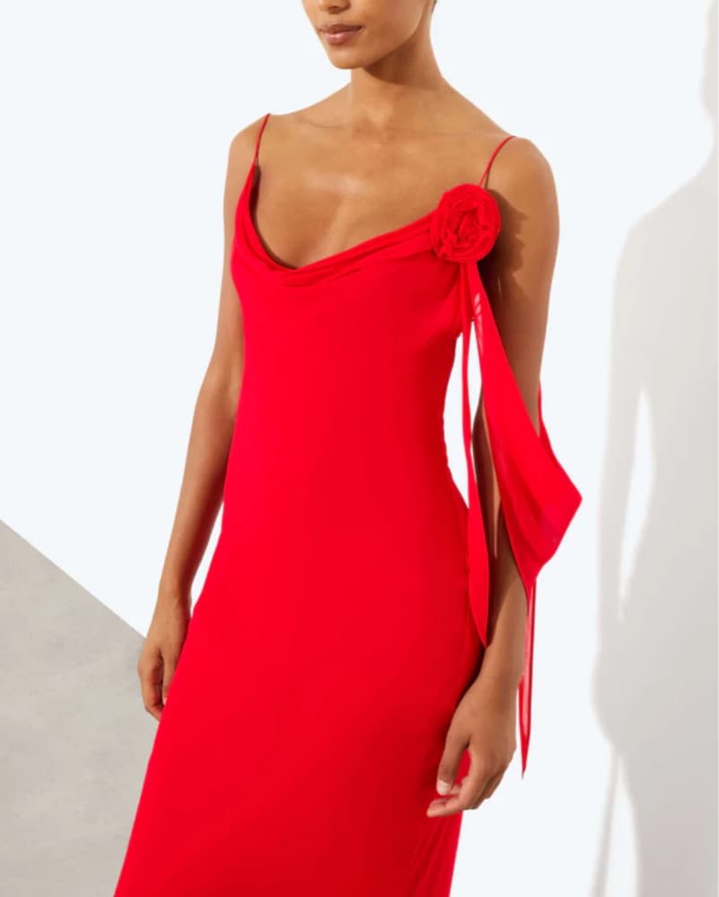 Rat & Boa Red Dress - Image 3