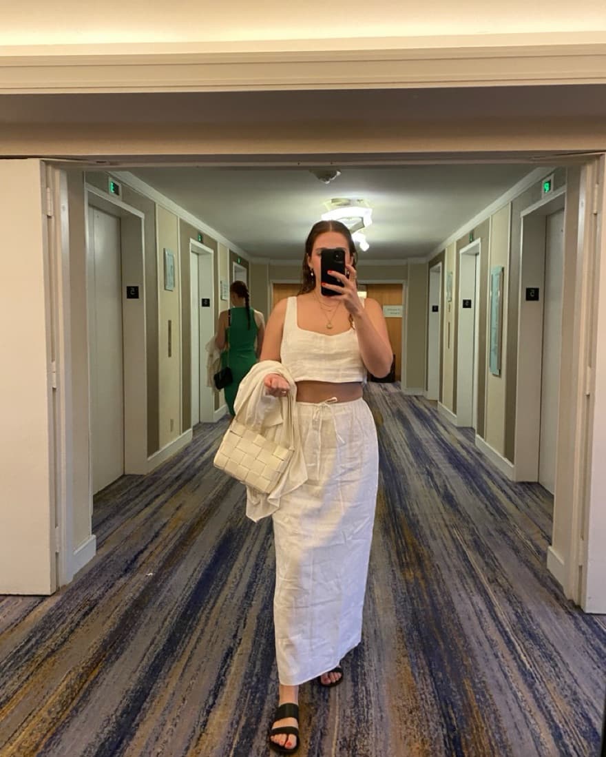 Reformation Amir Linen Two-Piece - Image 3