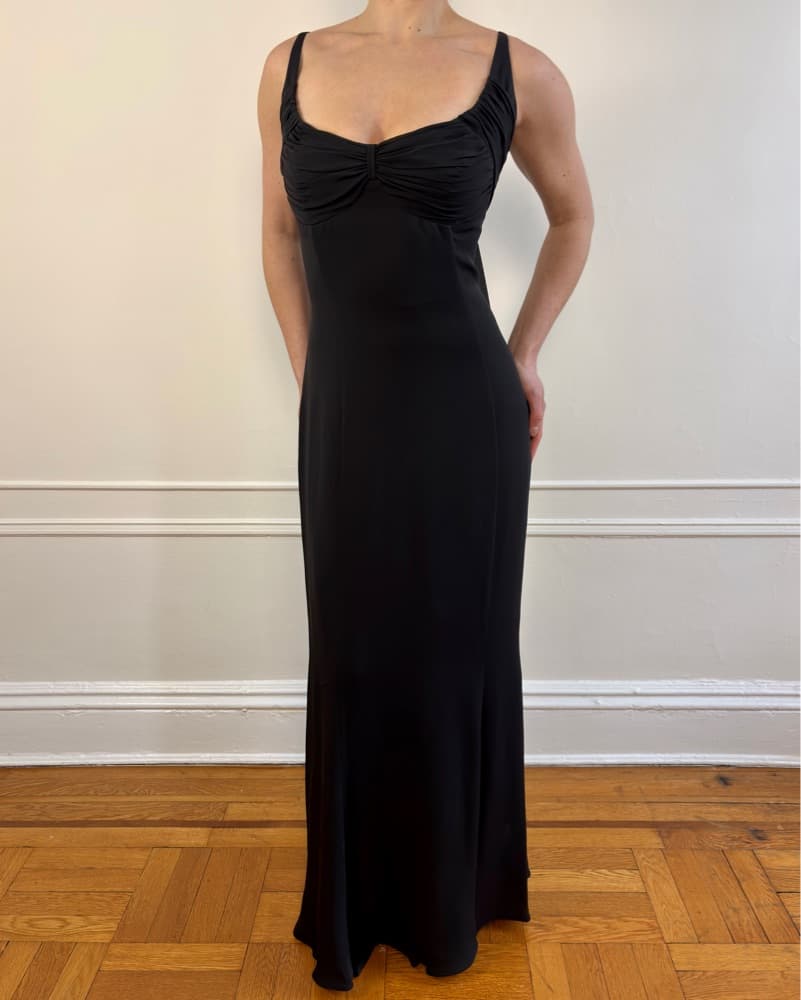 Vintage Escada Silk Gown - Image 1