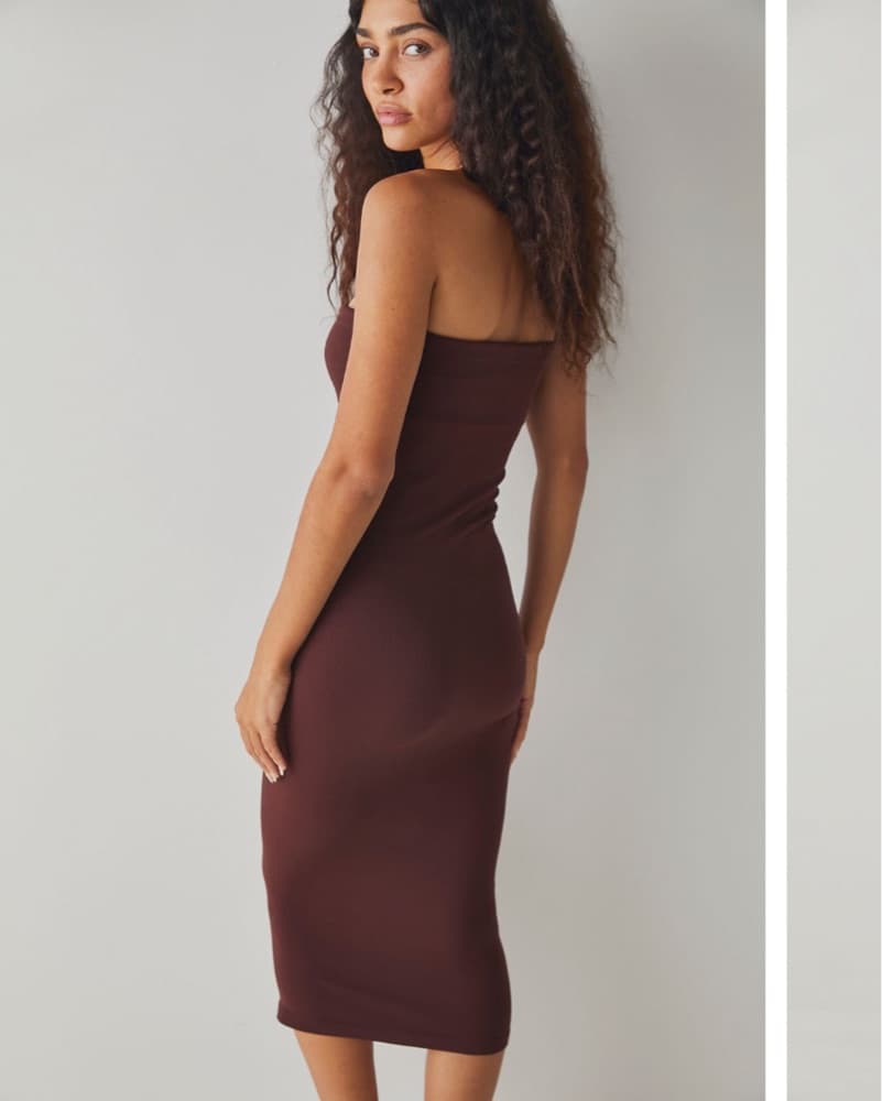 Free People Brown Slip Dress - Image 2