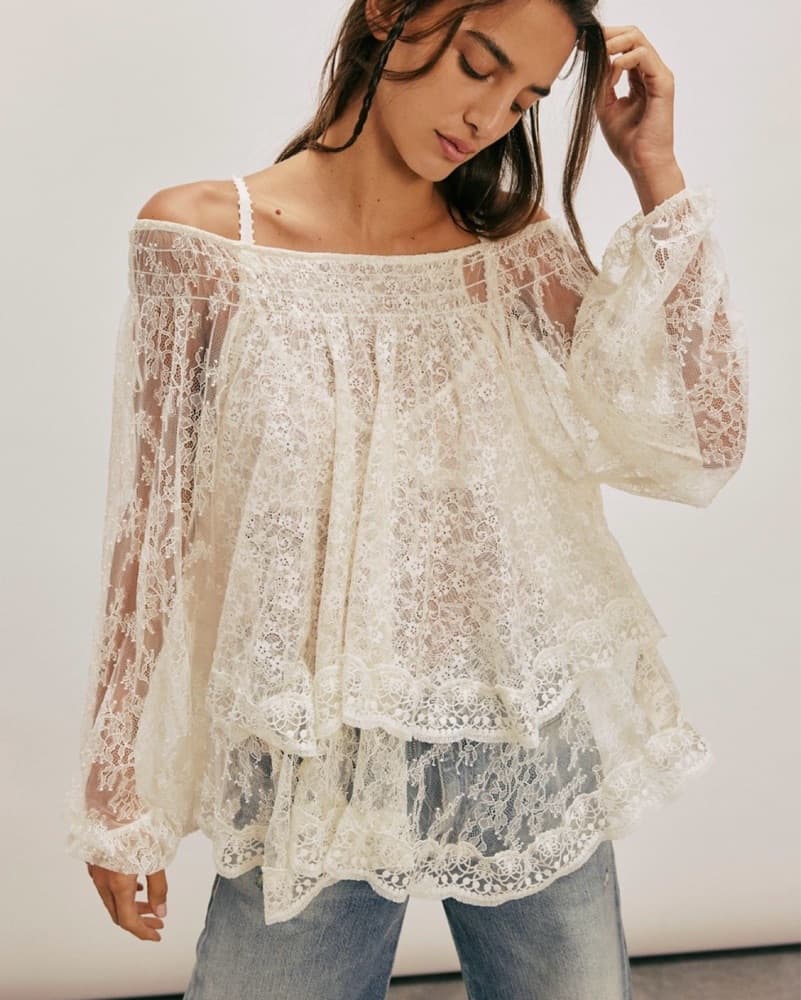 Free People Lace Top - Image 2