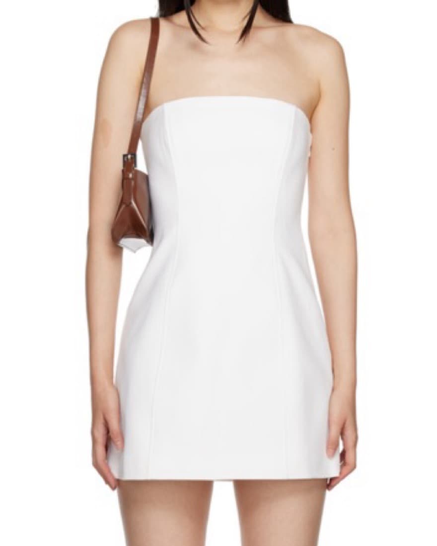 Sir White Mini Dress - Image 1