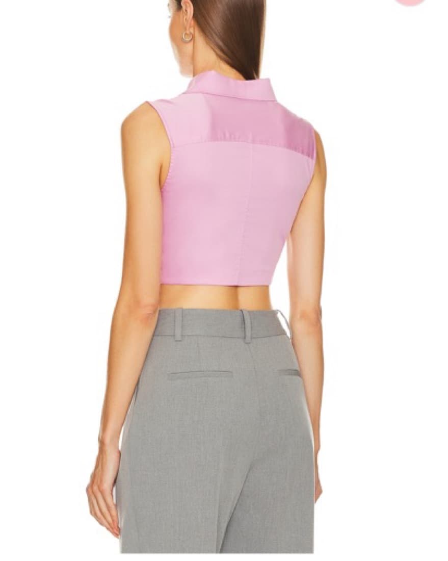 Rangel Annie Top Button Up Pink - Image 2