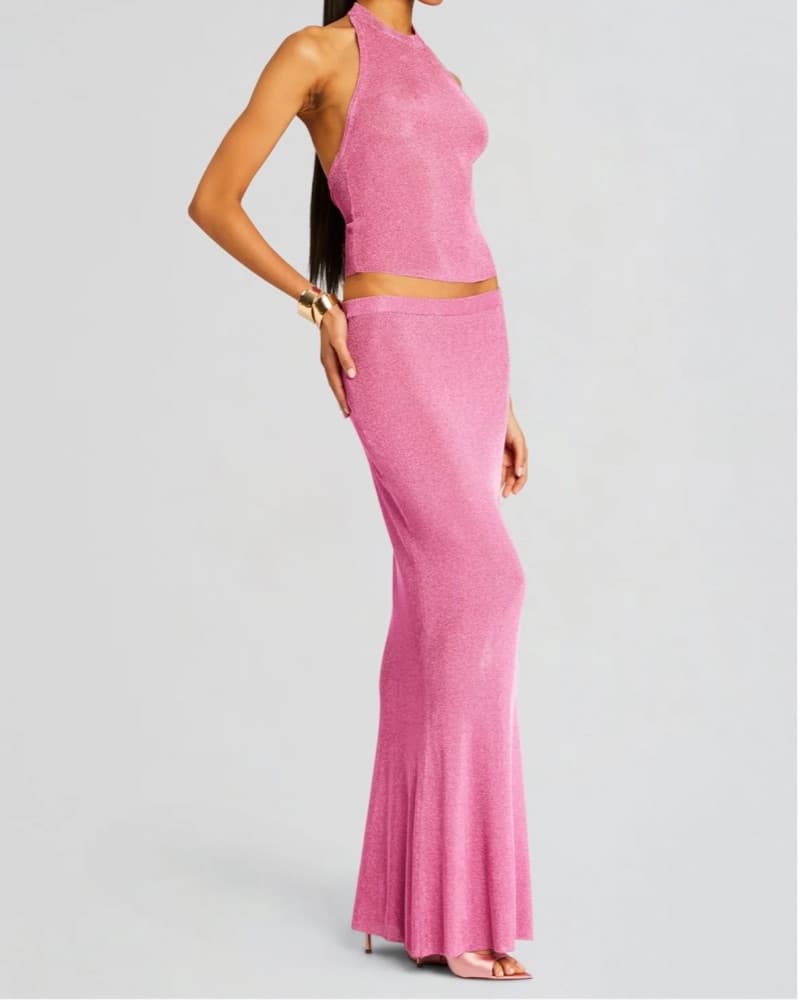 SEROYA Metallic Knit Set - Image 1
