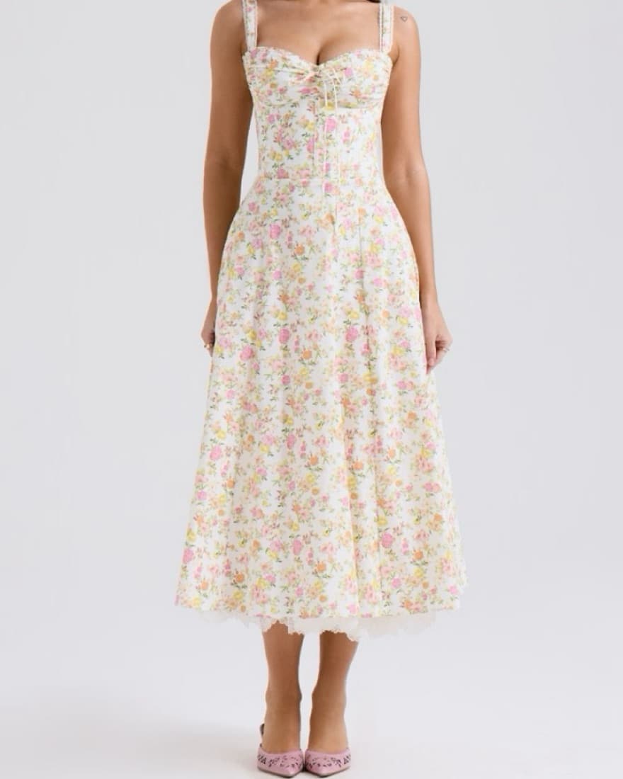House Of CB Floral Maxi Dress  - Image 1