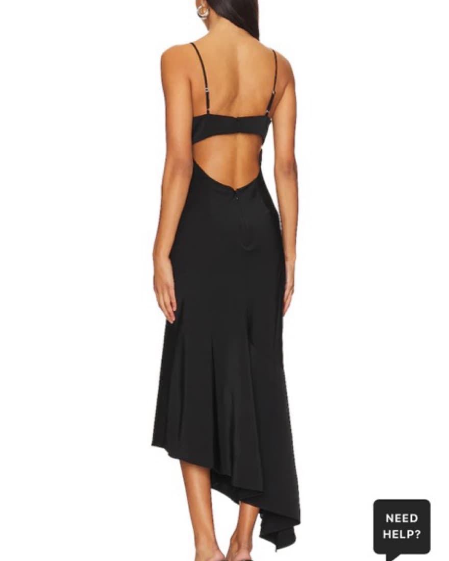 Revolve NBD Brigitta Midi Dress in Black - Image 3