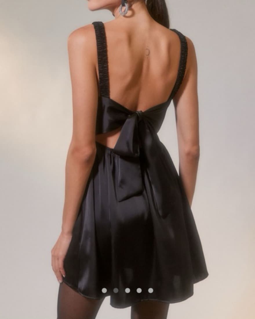 Satin Corset Mini Dress - Image 2
