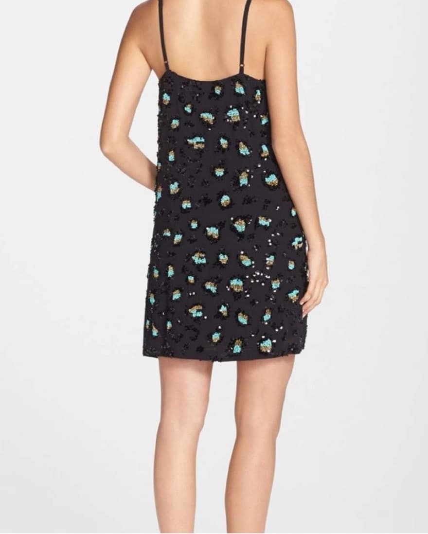 French Connection Beaded Mini Dress - Image 2
